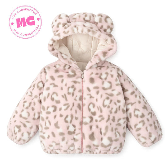 Abrigo animal print
