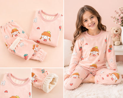 Pijama Térmica Infantil | Suave para Niñas