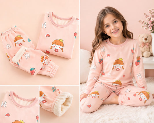 Pijama Térmica Infantil | Suave para Niñas