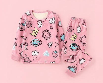 Pijama Térmica Infantil | Suave para Niñas