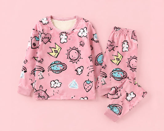 Pijama Térmica Infantil | Suave para Niñas