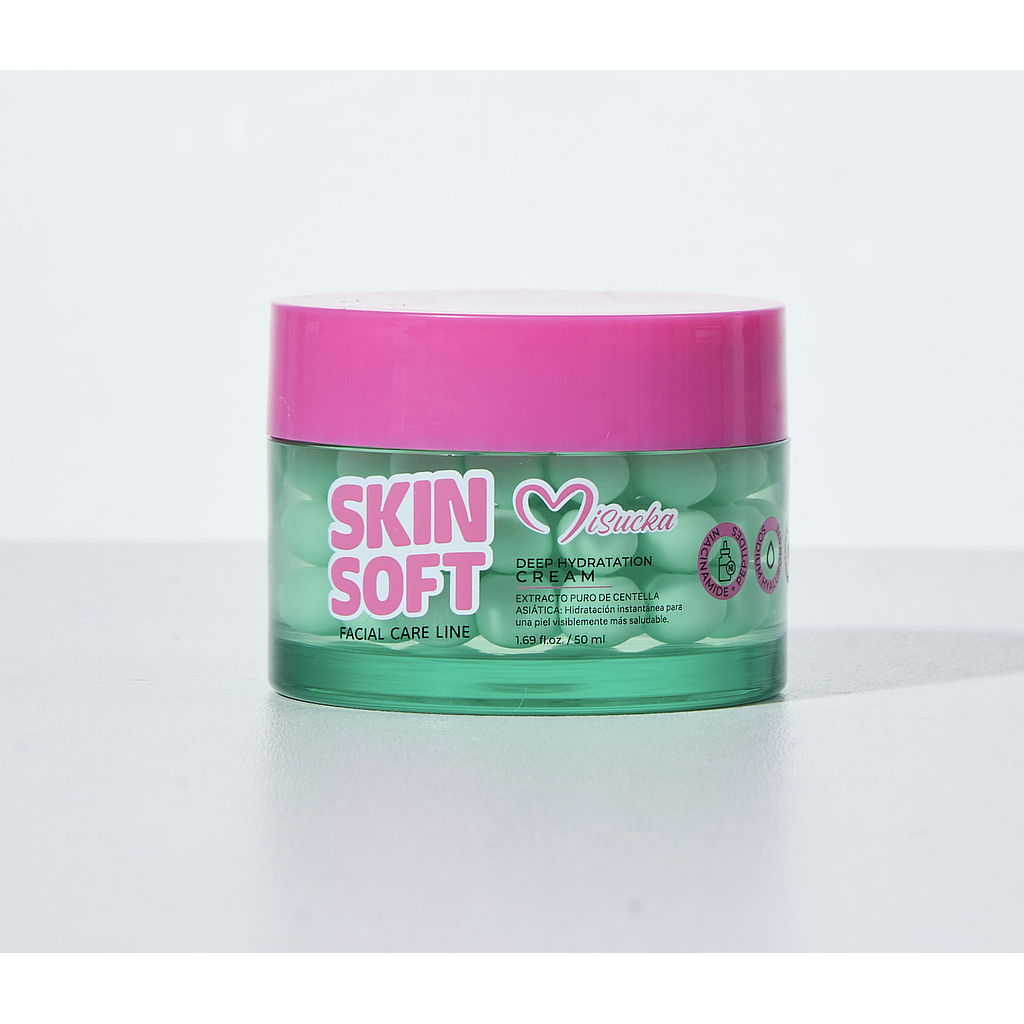 Crema Facial Hidratante Skin Soft para Preadolescentes con Centella Asiática
