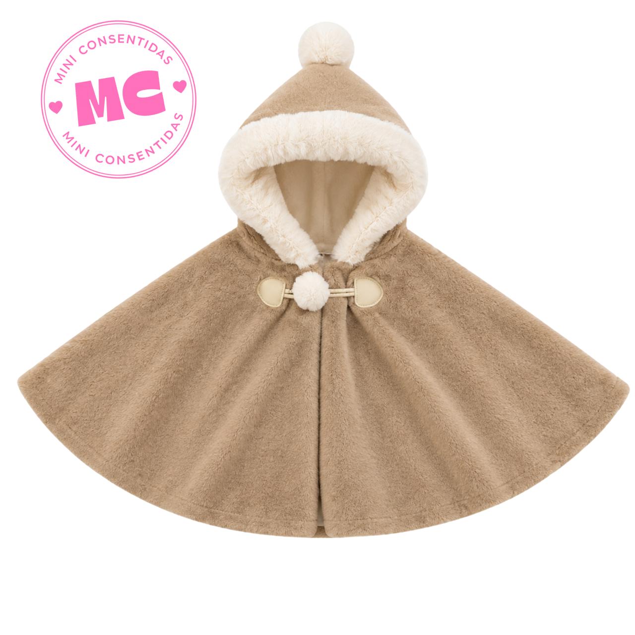 Capa Niñas | Poncho Térmico Niña | Abrigo Niña