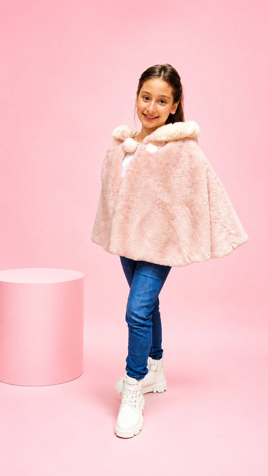 Capa Niñas | Poncho Térmico Niña | Abrigo Niña