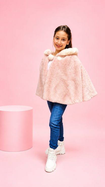 Capa Niñas | Poncho Térmico Niña | Abrigo Niña